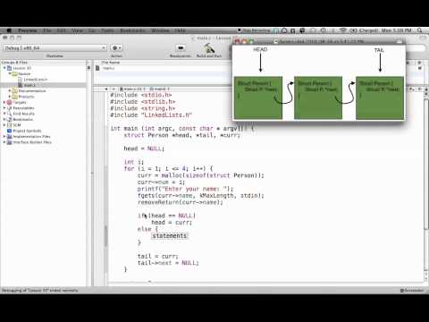 C Programming on the Mac L35 - Linked Lists (3)