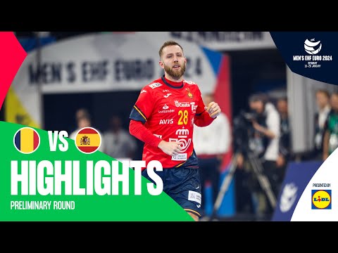 EHF Euro 2024| Roménia 24-36 Espanha (Fase de Gru...
