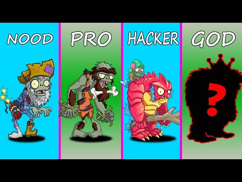PvZ 2 Challenge - All AOE Plants Vs Team Zombie NOOB PRO HACKER - Who Will Win?