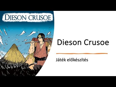 Dieson Crusoe - Játék előkészítés - Robert SoloPlay
