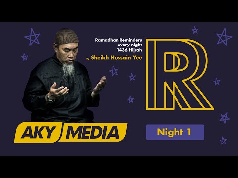 Ramadhan Reminders 1436 - Night 1