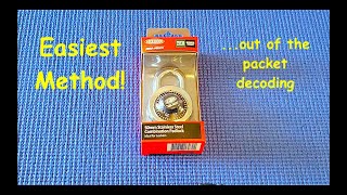 (165) Lockwood ASSA ABLOY - easy way to recover your lost combination