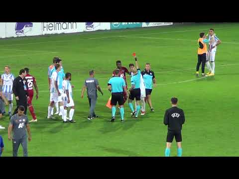 Невероятен екшън между футболистите на Рига и ЦСКА след края на мача