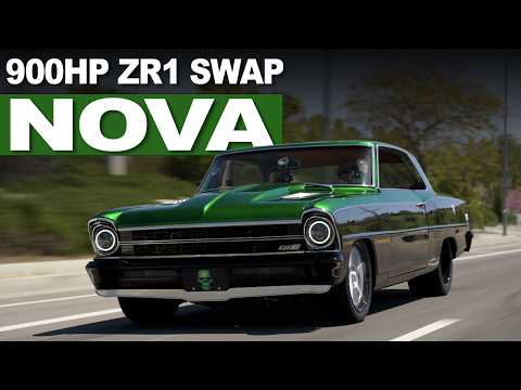 SCARY Fast 900HP SUPERCHARGED LS9 ‘67 Chevy NOVA [4K]