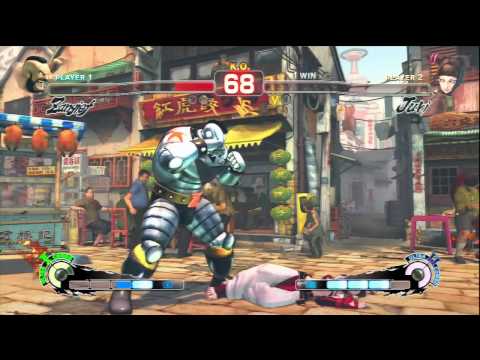 Akagi (ZA) Vs. WeirdoNeo (JU) - PnT Alaska SFIV Ranbat 10/24/10