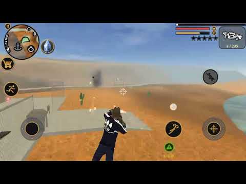 destroying army base with tank and helicopter also destroyes // vegas crime city