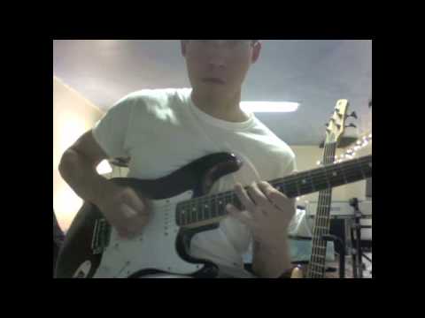 Slash's son Improvising over Dm circle progression backing track