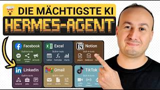 Ich habe das fortschrittlichste KI-Tool der aktuellen Zeit entdeckt… Das ist Hermes Agent 🔥
