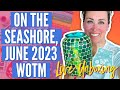 june 2023 scentsy warmer u0026 scent of the month on the seashore u0026 pacific mist unboxing