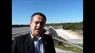 preview picture of video 'Governo inaugura reforma da Barragem Ernestina'