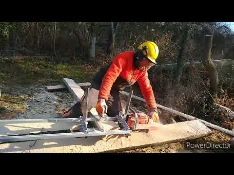 #5 Bretter selbst schneiden mit Kettensäge
