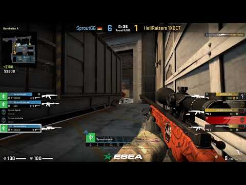 10 BEST MOMENTS: HellRaisers vs Sprout at ESEA MDL Season 35 Europe. 3.09.2020. #Highlights #CSGO