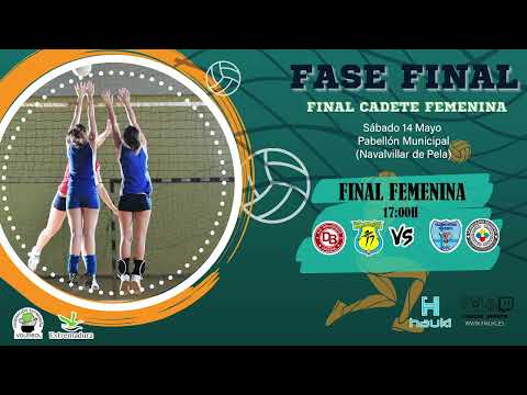 💚🏐🖤 FASE FINAL CADETE FEMENINO 2022 | AD LACIMURGA 🆚 CP LICENCIADOS REUNIDOS 💚🏐🖤