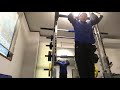下腹を引き締めるハンギングレッグレイズ❗️