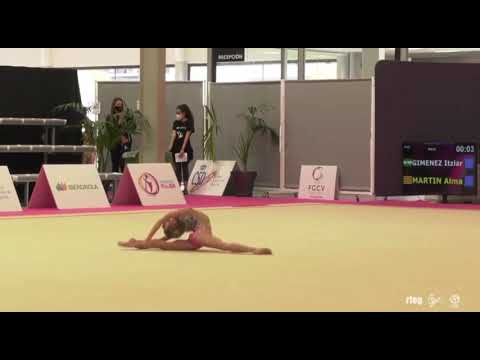 Itziar Giménez CD Navif GR Subcampeona de España Prebenjamin Base 2020