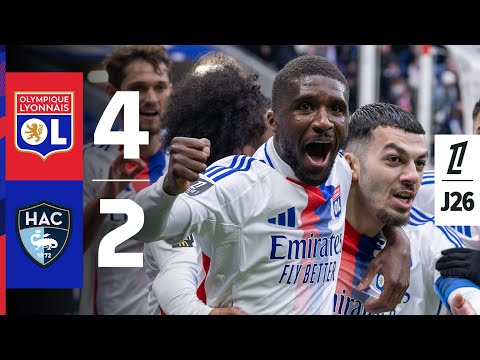 Résumé OL - Le Havre AC : Une fin de match renversante qui permet à Lyon d'intégrer le Top 5