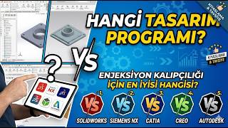 Kalıp Tasarımı İçin Hangi Program? | Siemens NX-Solidworks-Visicad-Catia-Fusion3