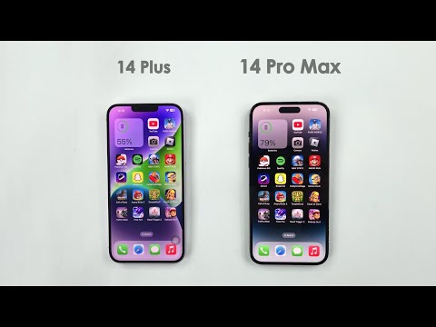 iPhone 14 Plus vs 14 Pro Max - Speed Test Comparison 2025