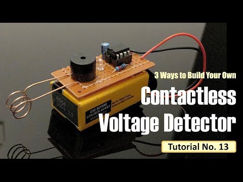 Build your own Live Wire Detector for Contactless AC Voltage Detection