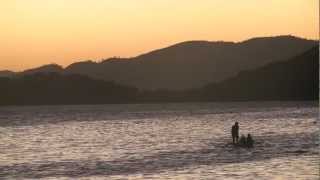 preview picture of video 'Sunset fishing, Coron town , Busuanga island, Philippines'