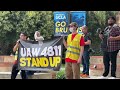 UCLA student workers join strike and demand amnesty for pro-Palestinian protesters - Video