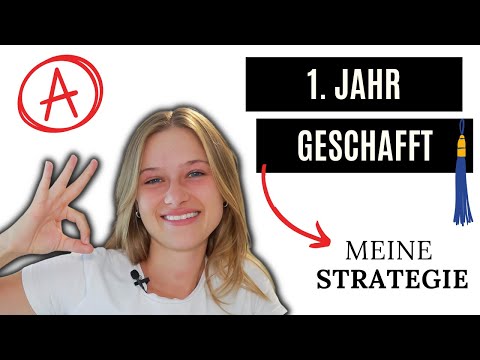 SO habe ich das 1. Jahr PSYCHOLOGIE geschafft | Assessment