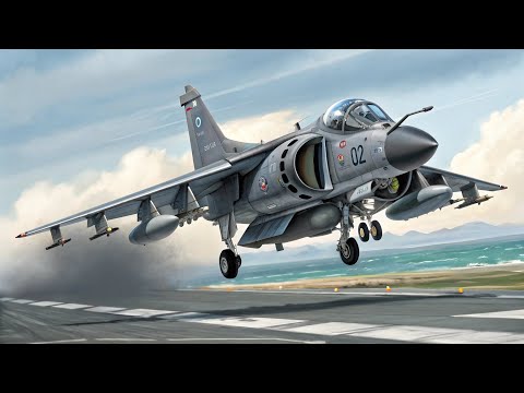 2025 Harrier Jump Jet AV-8B – The Legendary VTOL Fighter Still Breaking Limits! ✈️🔥