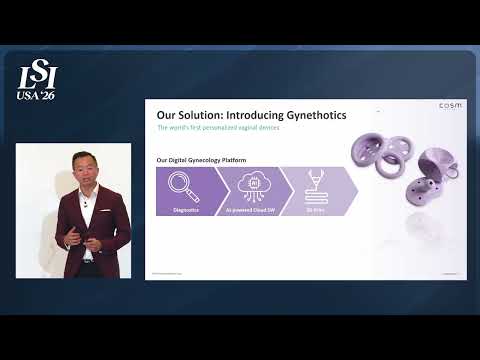 Derek Sham, Cosm Medical - Personalized pessaries for pelvic floor disorders | LSI USA '26