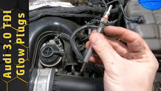Glow Plug Replacement On A 3.0 TDI For The Audi A4, A5, A6, A7 and Q5 2010 to 2015