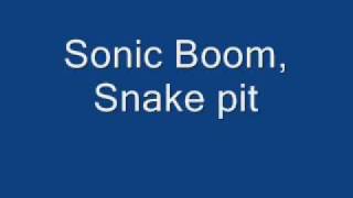Sonic Boom Snake Pit