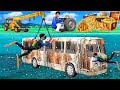 Underwater Bus Restoration Hindi Kahaniya Hindi Moral Story Bus Restoration New Funny Comedy Video