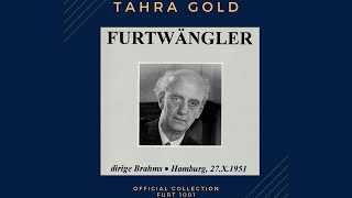 Brahms - Symphony No.1 (recording of the Century : Wilhelm Furtwängler 1951)
