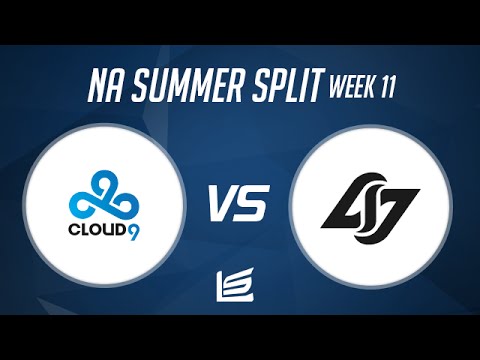 NA LCS 2014 Summer W11D3: Cloud 9 vs Counter Logic Gaming Highlights