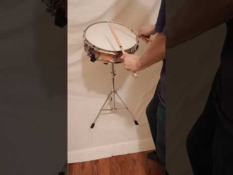MP CUSTOM (C VIDEO) PICCOLO SNARE DRUM 14" 10 LUGS 93 shell - Amber maple FREE SHIP TO C-USA! image 8