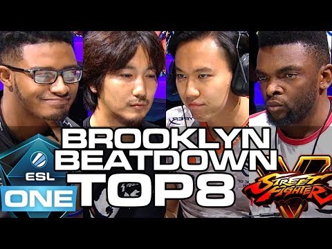 [LIVE STREAM] BROOKLYN BEATDOWN 2017 SFV TOP 8 TIMESTAMP Tokido Daigo Fuudo Punk Smug JWong Momochi