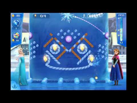 Frozen Free Fall 2 - Walkthrough Level 55