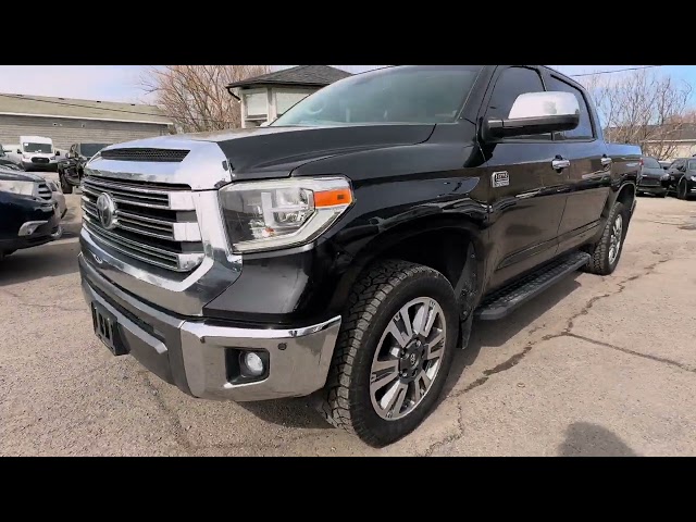 2019 TOYOTA TUNDRA CREWMAX PICKUP V8, 5.7 LITER 1794 EDITION PICKUP 4D 5 1/2 FT