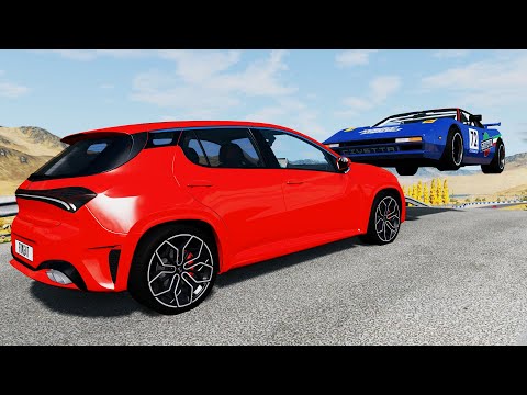 Traffic crashes #3 - BeamNG DRIVE | CrashTherapy