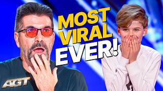The Most VIRAL Dancer In America's Got Talent HISTORY!! | Merrick Hanna