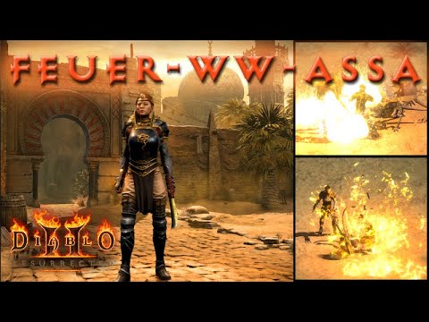 Brandheisse Kampfkunst-Assassine! - D2R Charakter Guide