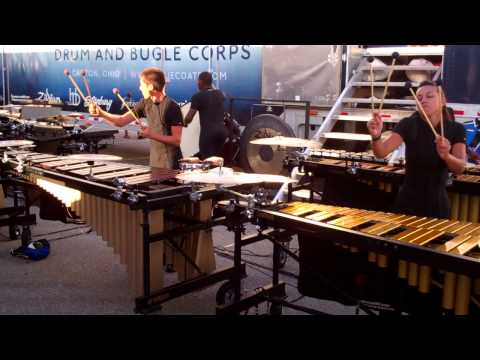 DCI 2012 Bluecoats Front Ensemble Semi Finals Lot Part 5