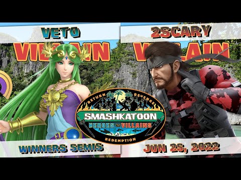 veto (Palutena) vs. 2Scary (Snake) - Winners Semis - Smashkatoon 60