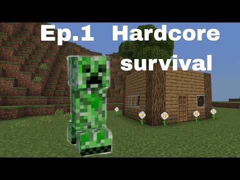 day 1  sa Minecraft | Hardcore survival Tagalog 🇵🇭