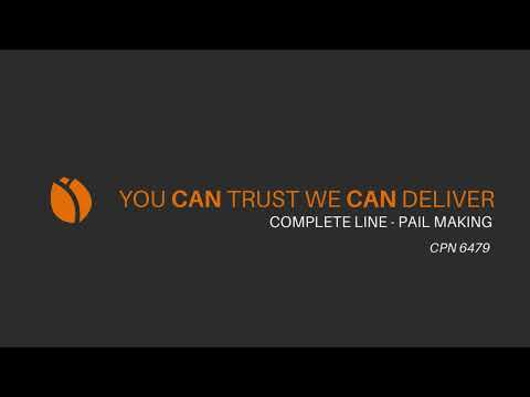 Video - UN 20 liter conical pail line from Soudronic-Sargiani