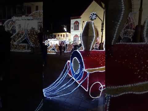 🎄Alumbrado Navideño Parque De Trujillo Valle Del Cauca Colombia 2025💚💛🇨🇴