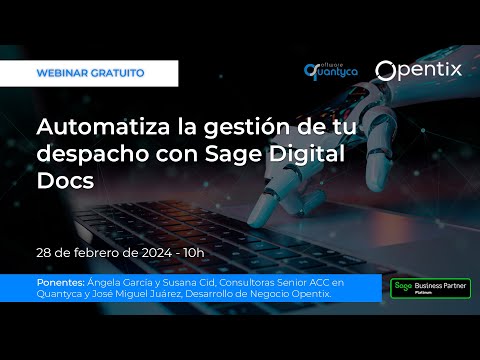 Automatiza la gestión de tu despacho con Sage Digital Docs