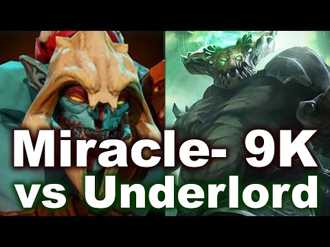 Miracle- 9K Huskar vs Underlord Dota 2