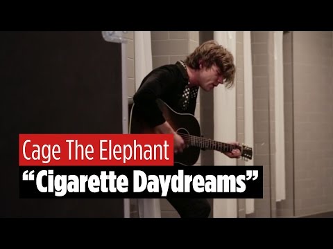 Cage The Elephant Sings "Cigarette Daydreams" in an Empty Bathroom