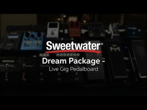 Sweetwater Live Pedalboard Dream Package Deluxe Demo