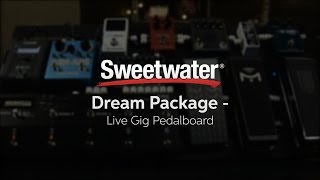 Sweetwater Live Pedalboard Dream Package Deluxe Demo